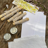 BOX DIY IMPRESSIONS VEGETALES SUR PAPIER