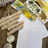 BOX DIY IMPRESSIONS VEGETALES SUR PAPIER