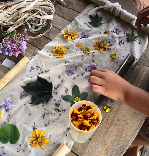 ATELIER DECOUVERTE IMPRESSIONS VEGETALES